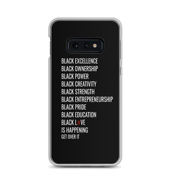"All Black Everything" Samsung Case